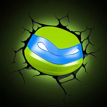 《3D立體造型燈》忍者龜系列 李奧納多面罩---3D Light FX出品(加拿大原裝)