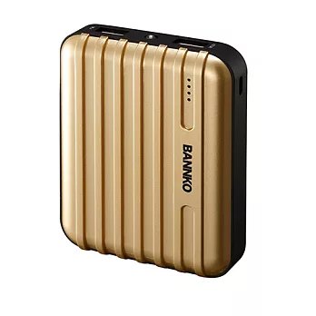 【BANNKO】iTripower 12000mAh 高容量行動電源(MIT製)金色