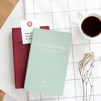 Dessais文學風記事本V3-薄荷綠