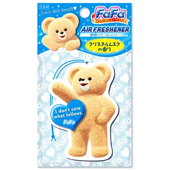 日本fafa熊空氣清新香片(水晶麝香)1枚入