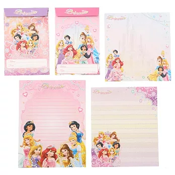 《sun-star》迪士尼公主超值信紙組