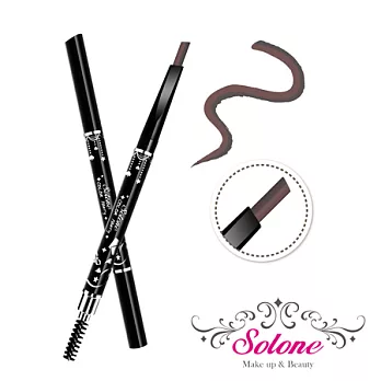 Solone 玩色派對一筆有型魔術眉筆02 魅力淺棕