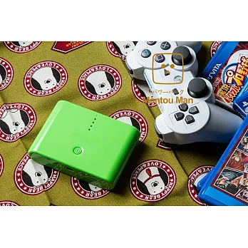 Mantou Man『小饅頭』 12000mAh行動電源☆小饅頭-綠