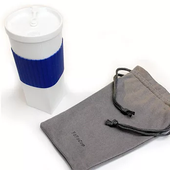 台灣製造創意可摺疊20oz FoFoCup折折杯 藍色