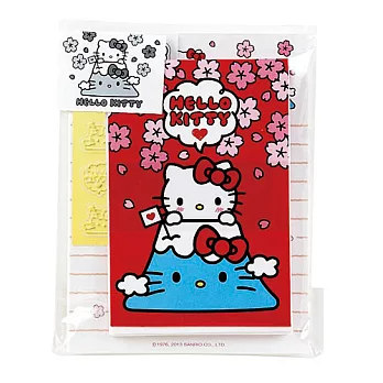 《Sanrio》HELLO KITTY我愛富士山系列迷你信組