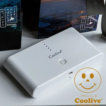 Coolive『大糖果』 15600mAh行動電源★大糖果-白
