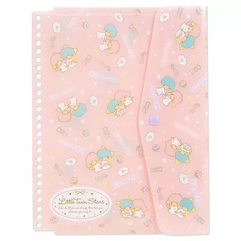 《Sanrio》雙星仙子 26孔B5活頁收納袋(蕾絲)