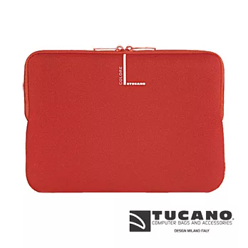 TUCANO Color 多彩時尚筆電專用內袋 10/11 吋(紅)