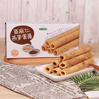 【統一生機】亞麻仁燕麥蛋捲114g/盒