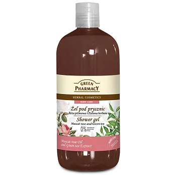 Green Pharmacy 葡萄玫瑰&綠茶草本健康沐浴露 500ml