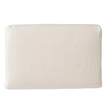 [MUJI 無印良品]柔舒水洗棉低反發枕套/原色