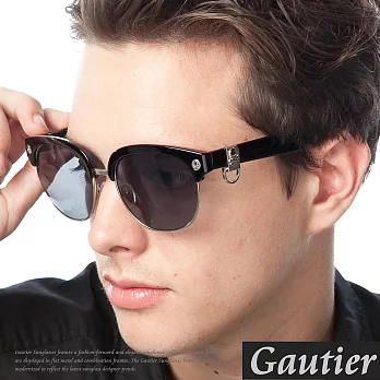 【Gautier】CNBLUE時尚風!骷顱頭龐克太陽眼鏡-亞黑系