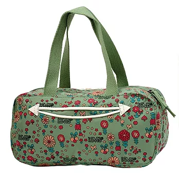 LEVI’S 可愛小花全系列手提圓筒包 VHB0380N-GR綠色