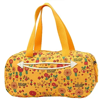 LEVI’S 可愛小花全系列手提圓筒包 VHB0380N-YL黃色