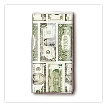 《Paper+Desing》紙手帕 – dollar 美元/美金