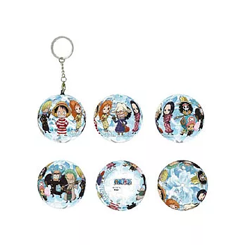 海賊王龐克哈薩克島(2)球形拼圖鑰匙圈24片