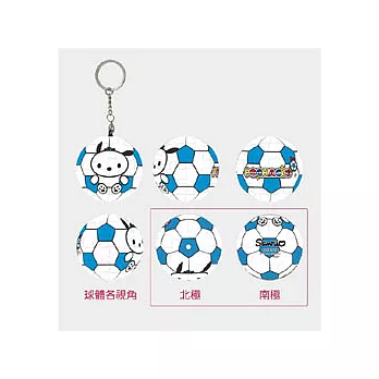 Pochacco足球球形拼圖鑰匙圈24片
