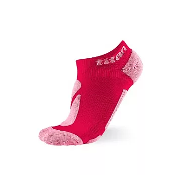 titan 太肯功能慢跑踝襪-Fit (男女適用、十歲以上年齡層皆適用)M桃紅/粉紅色