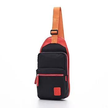 PORTMAN 時尚繽紛尼龍單肩包PM142126黑色