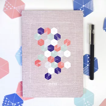 ultrahard RE-START/ 筆記本系列- Crystal (藍橘)