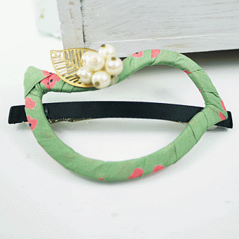 【PinkyPinky Boutique】微甜小鴿子髮夾(氣質綠)