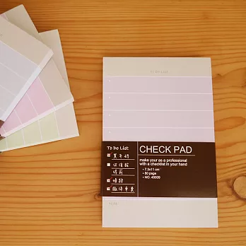 45009 *CHECK PAD * MEMO紫