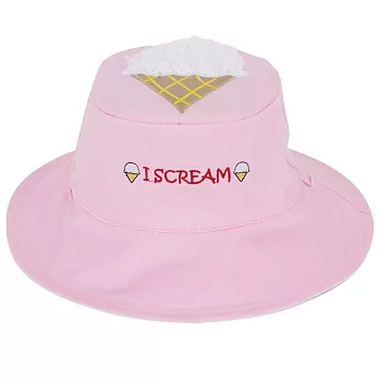 加拿大Flapjacks 兒童雙面可愛造型防曬遮陽帽-冰淇淋/杯子蛋糕6M-2Y