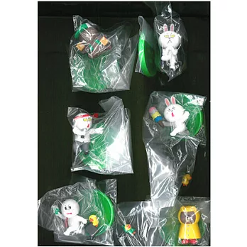 LINE人物造型可愛公仔(全6種)