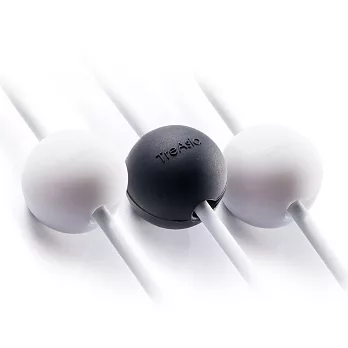 Magnetic Cable Dot 磁力收線球_白黑白