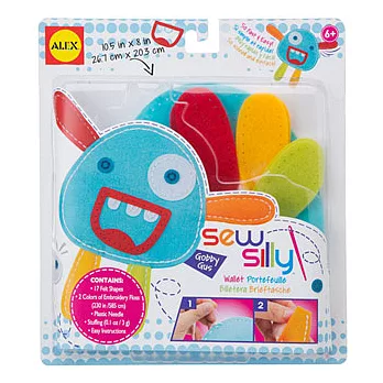 【美國ALEX】DIY淘氣鬼零錢包-口水格斯