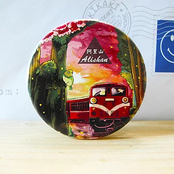 JB DESIGN隨身圓鏡-花開阿里山