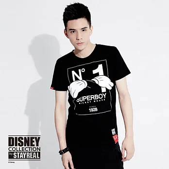 Disney Collection By STAYREAL 超級米奇T - 黑標潮流版 / 黑色S黑色