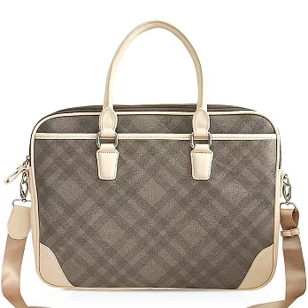 CHENSON 香格里拉.優雅pad平板公事斜肩包(附背帶)(CG66207-T)