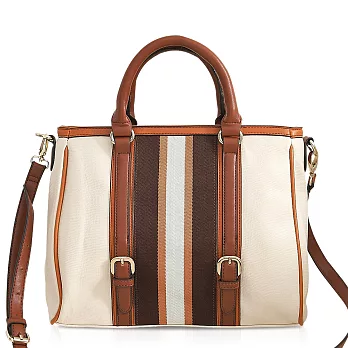 CHENSON 英倫淑女.玩色公事斜肩包(附長背帶)(CG66341-E)