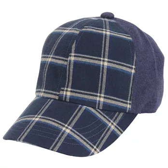 [MUJI 無印良品]法蘭絨棒球帽藍色