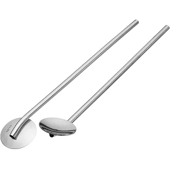 《KitchenCraft》2in1吸管攪拌匙2入