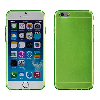 【BIEN】iPhone 6 清新彩透軟質保護殼 (透綠)