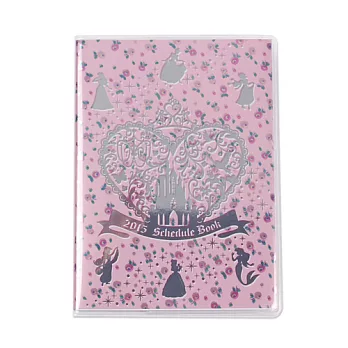 《sun-star》迪士尼A6月間手帳(公主剪影)