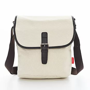 PORTMAN 簡約帆布側背包PM12209米色