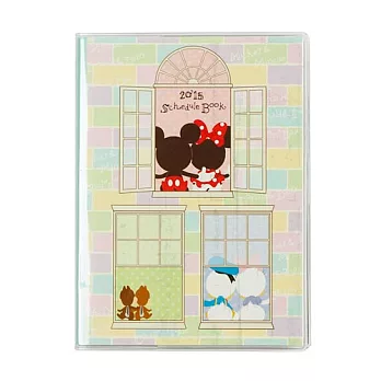 《sun-star》迪士尼A6週間手帳(窗邊寶貝)