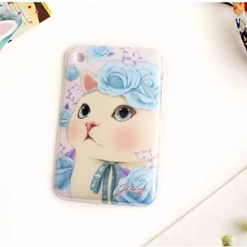 JETOY,Choo Choo 甜蜜貓貶眼吊牌_Blue rose