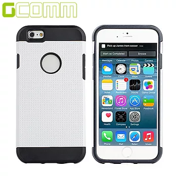 GCOMM iPhone6/6S 4.7" Slim Shield 圓薄盾甲保護殼時尚白