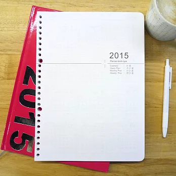 《Conifer》2015 玩色日誌補充內頁。16K