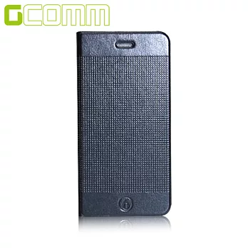 GCOMM iPhone6 4.7＂ 時尚凹凸圓點超纖皮套紳士黑