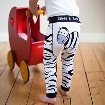 英國Blade & Rose 斑馬紋內搭褲1-2Y斑馬紋