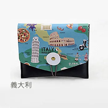 A+ accessories 環球旅行-韓國創意小零錢包 (義大利)