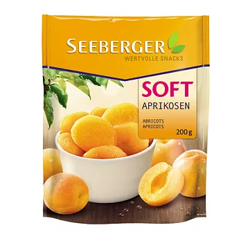 【SEEBERGER 喜德堡】軟杏桃乾 200g