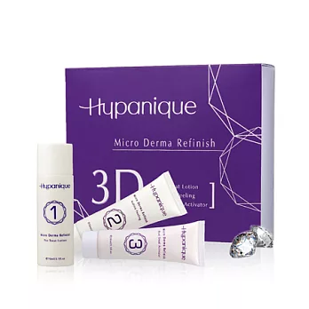 Hypanique 涵沛3D晶鑽微雕喚膚組(70ml(柔膚晶露)50ml(微雕凝露)50ml(修護乳霜))