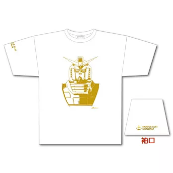 機動戰士鋼彈 大河原邦男 T恤-3XL(白)