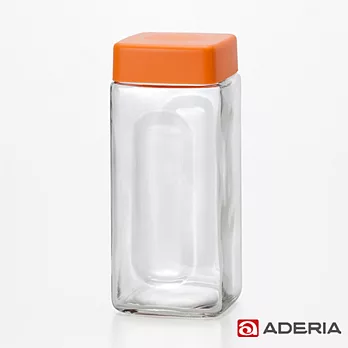 【ADERIA】日本進口玻璃醃漬瓶900ml(橘)